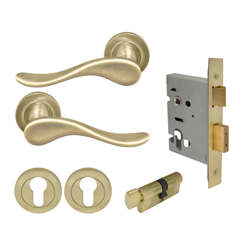Unlacquered Satin Brass