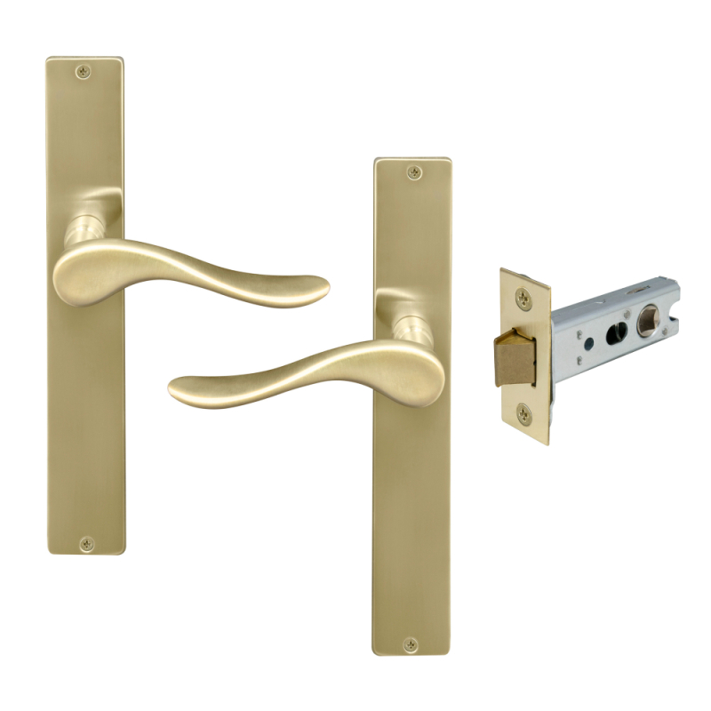 Unlacquered Satin Brass