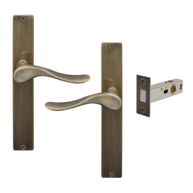 Haven Longplate Square Passage Set - Magn. Latch