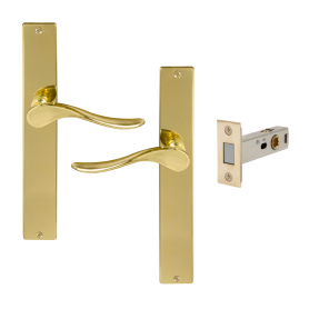 Haven Longplate Square Passage Set - Magn. Latch