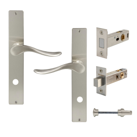 Haven Longplate Square Privacy Set - Magn. Latch