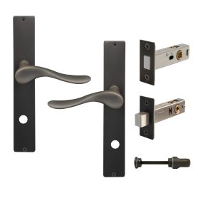Haven Longplate Square Privacy Set - Magn. Latch