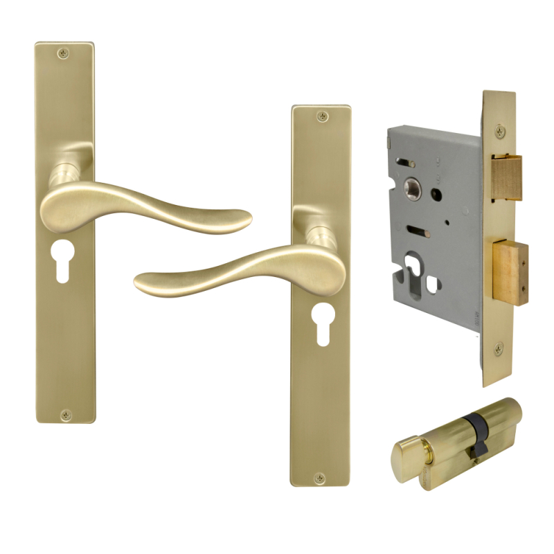 Unlacquered Satin Brass