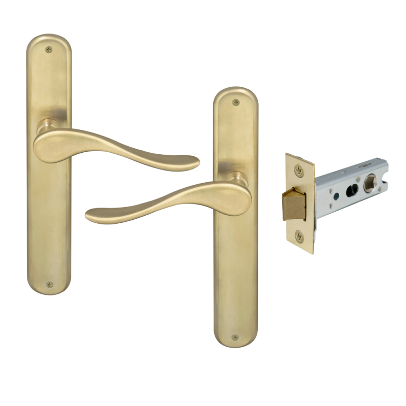 Unlacquered Satin Brass