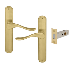 Haven Longplate Oval Passage Set - Magn. Latch