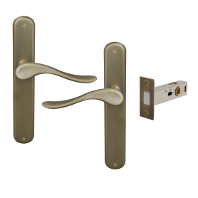 Haven Longplate Oval Passage Set - Magn. Latch