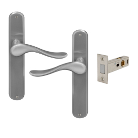 Haven Longplate Oval Passage Set - Magn. Latch