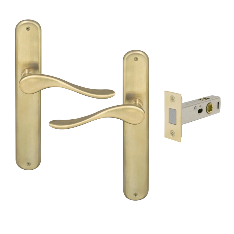 Unlacquered Satin Brass