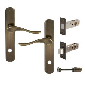 Haven Longplate Oval Privacy Set - Magn. Latch