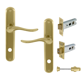 Haven Longplate Oval Privacy Set - Magn. Latch