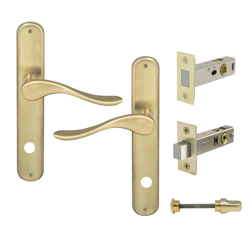Unlacquered Satin Brass