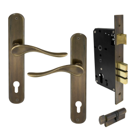 Haven Longplate Oval Entrance Set - E85