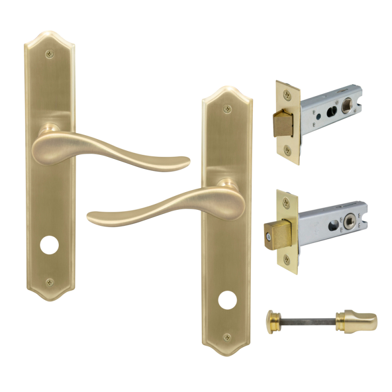 Unlacquered Satin Brass