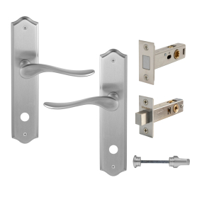 Haven Longplate Traditional Privacy Set - Magn. Latch
