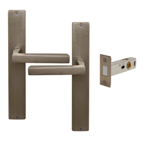 Federal Longplate Square Passage Set - Magn. Latch