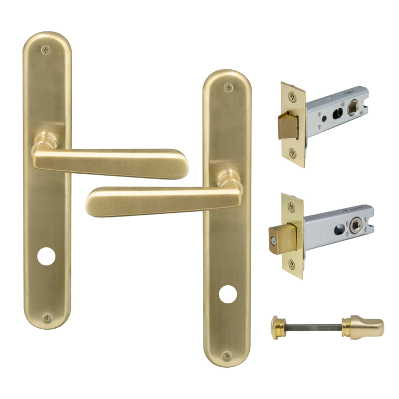 Unlacquered Satin Brass
