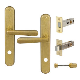 Villa Longplate Oval Privacy Set - Magn. Latch