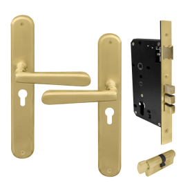 Villa Longplate Oval Entrance Set - E85