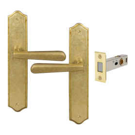 Villa Longplate Traditional Passage Set - Magn. Latch