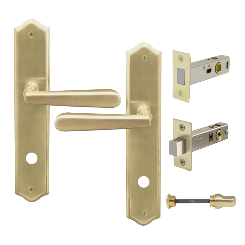 Unlacquered Satin Brass