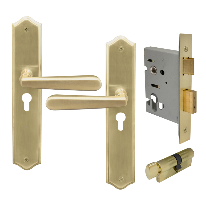 Unlacquered Satin Brass