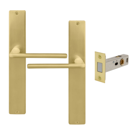 Chalet Longplate Square Passage Set - Magn. Latch