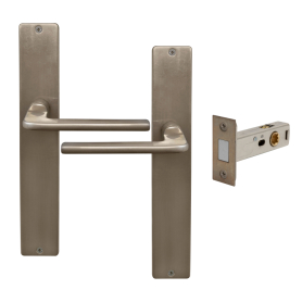 Chalet Longplate Square Passage Set - Magn. Latch