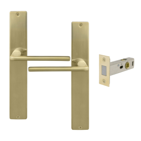 Chalet Longplate Square Passage Set - Magn. Latch