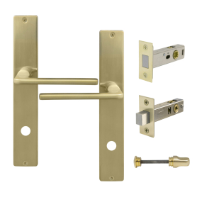 Chalet Longplate Square Privacy Set - Magn. Latch