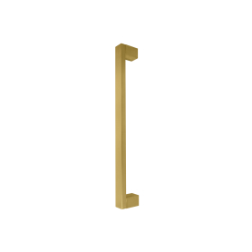 Tasman Brass Pull Handle 400mm-FF Single