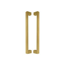 Tasman Brass Pull Handle - 400mm