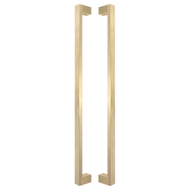 Tasman Brass Pull Handle - 600mm