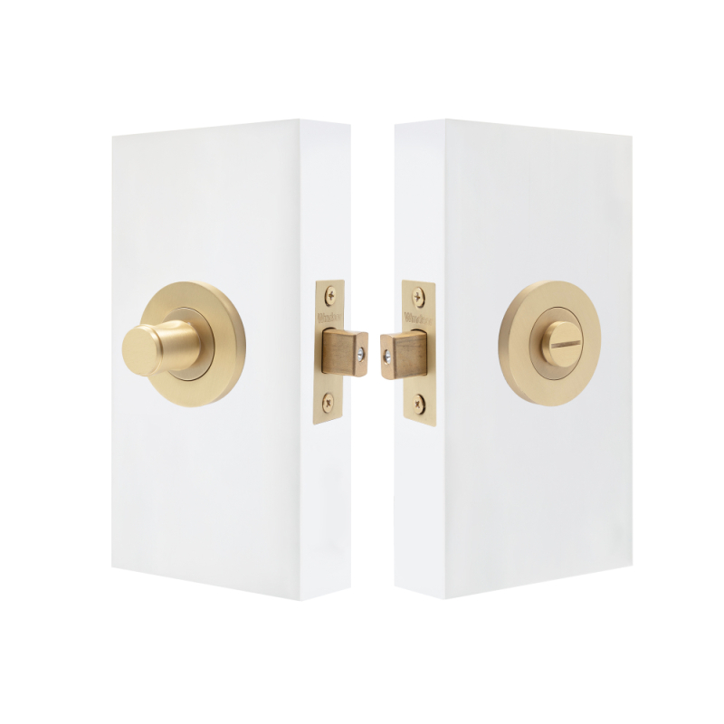 Unlacquered Satin Brass