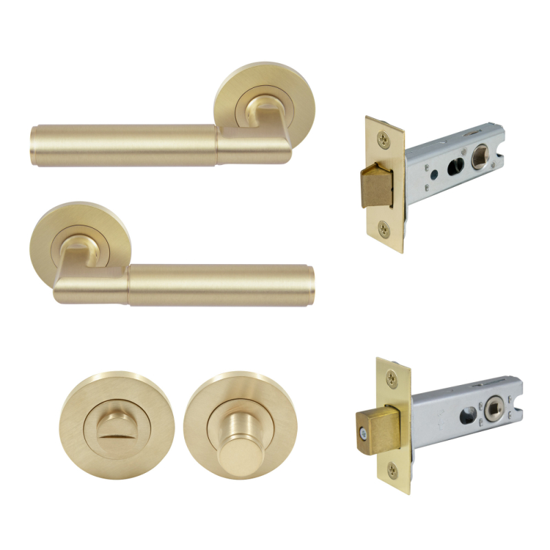 Unlacquered Satin Brass