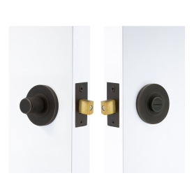 NIDO - Privacy Set 57mm Backset - Diamond Knurl