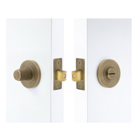 NIDO - Privacy Set 57mm Backset - Diamond Knurl