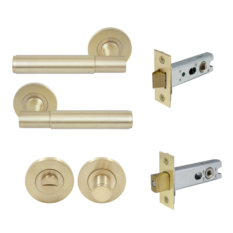 Unlacquered Satin Brass