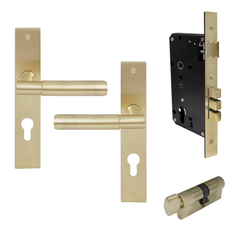 Unlacquered Satin Brass