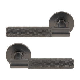 NIDO - Verge Rose Lever Set - Diamond Knurl