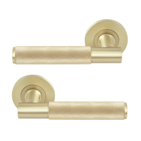 NIDO - Verge Rose Lever Set - Diamond Knurl