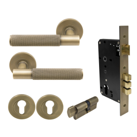 NIDO - Verge Rose Entrance Set - Diamond Knurl