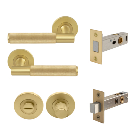 NIDO - Verge Rose Privacy Set - Magn. Latch - Diamond Knurl
