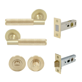 NIDO - Verge Rose Privacy Set - Magn. Latch - Diamond Knurl
