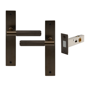 NIDO - Verge Longplate Passage Set - Magn. Latch - Diamond Knurl