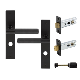 NIDO - Verge Longplate Privacy Set - Diamond Knurl