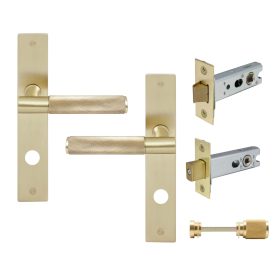 NIDO - Verge Longplate Privacy Set - Diamond Knurl