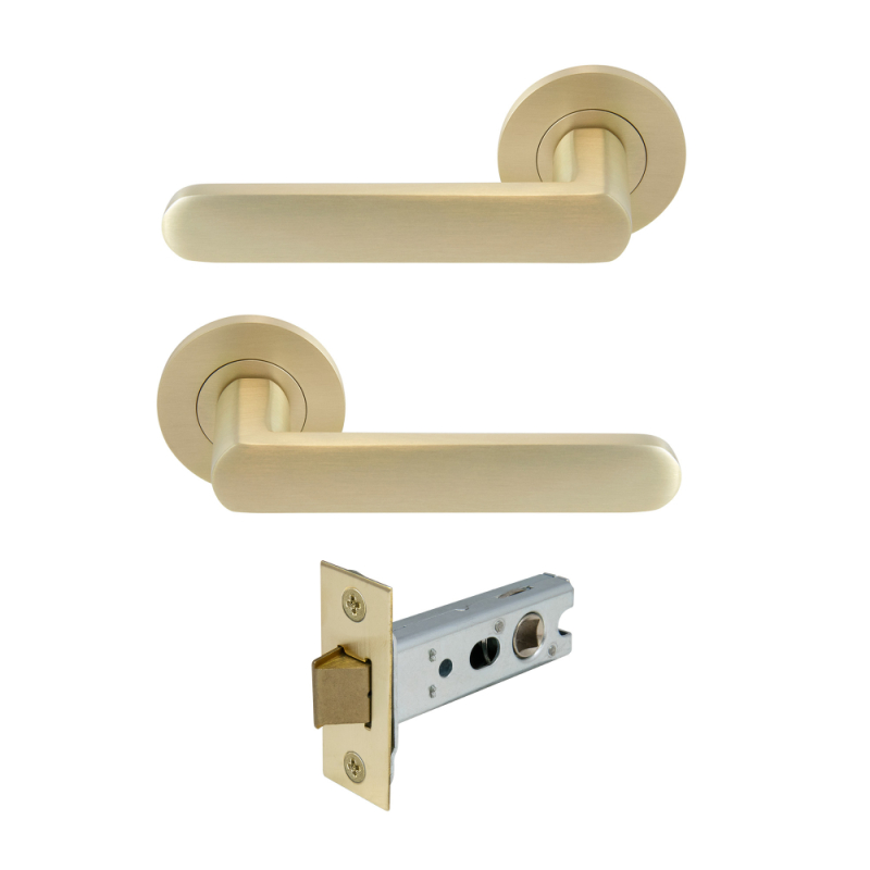 Unlacquered Satin Brass