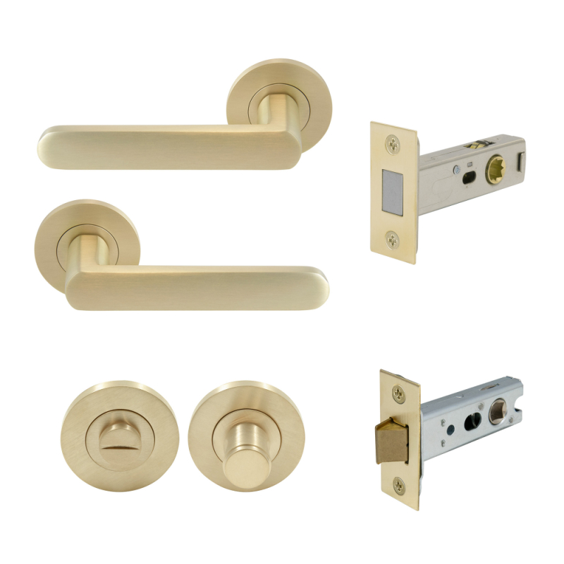 Unlacquered Satin Brass