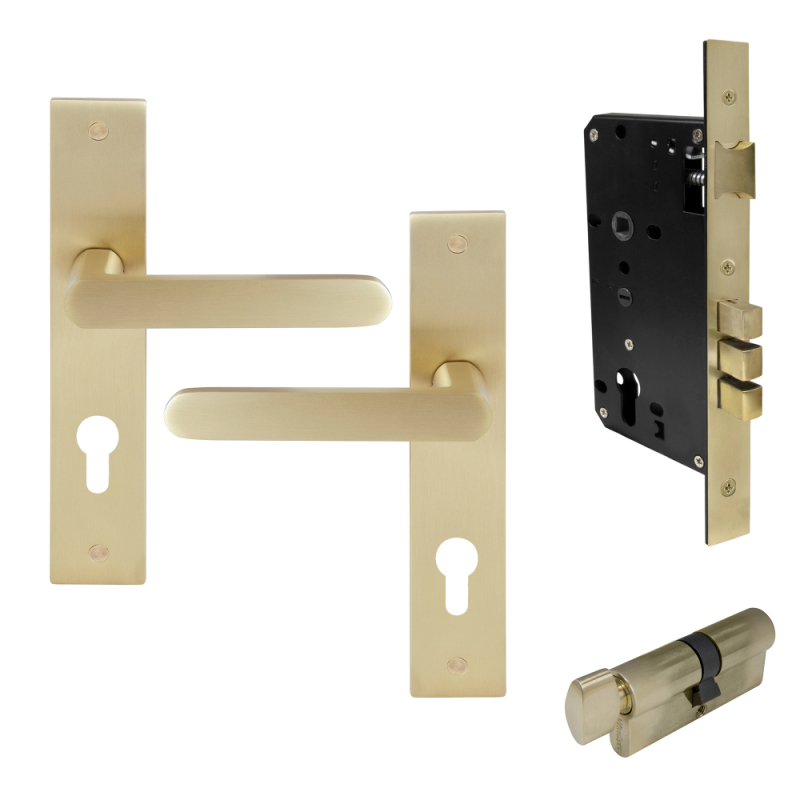 Unlacquered Satin Brass