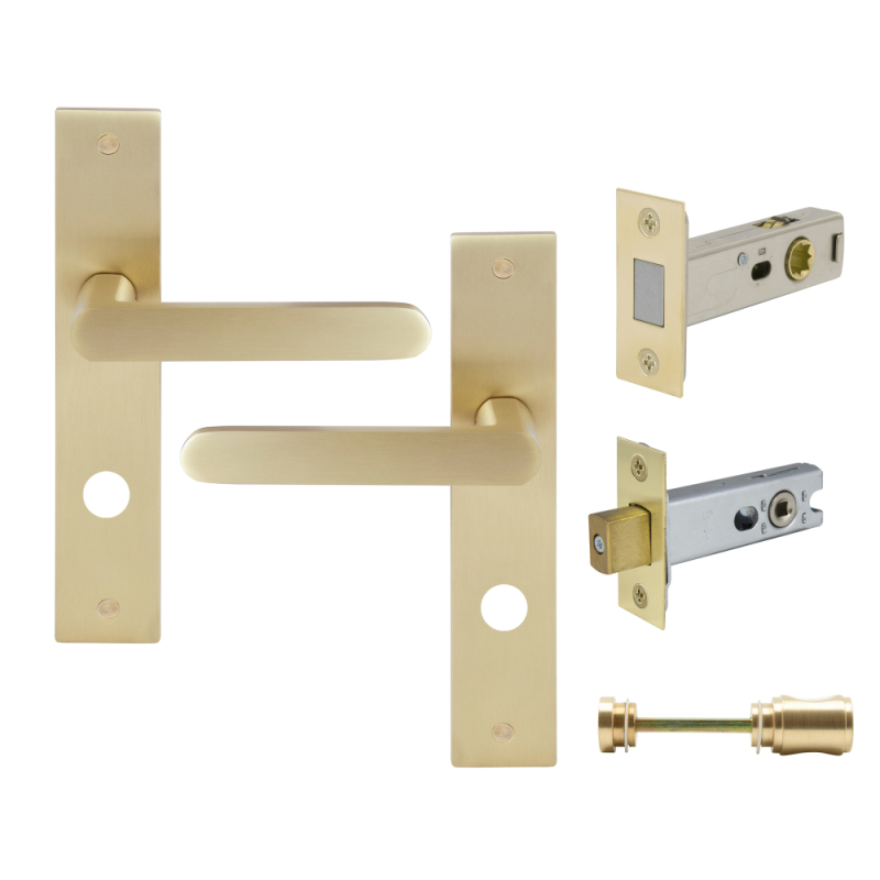 Unlacquered Satin Brass